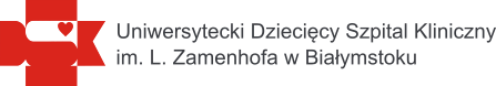 Logo Uniwersyteckiego Dziecięcego Szpitala Klinicznego im L. Zamenhofa w Białymstoku